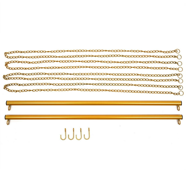 An application scenario or product detail of kimona pole hanger metal hook - Image 7