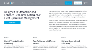 KINEXON - AMR & AGV Fleet Management Solution