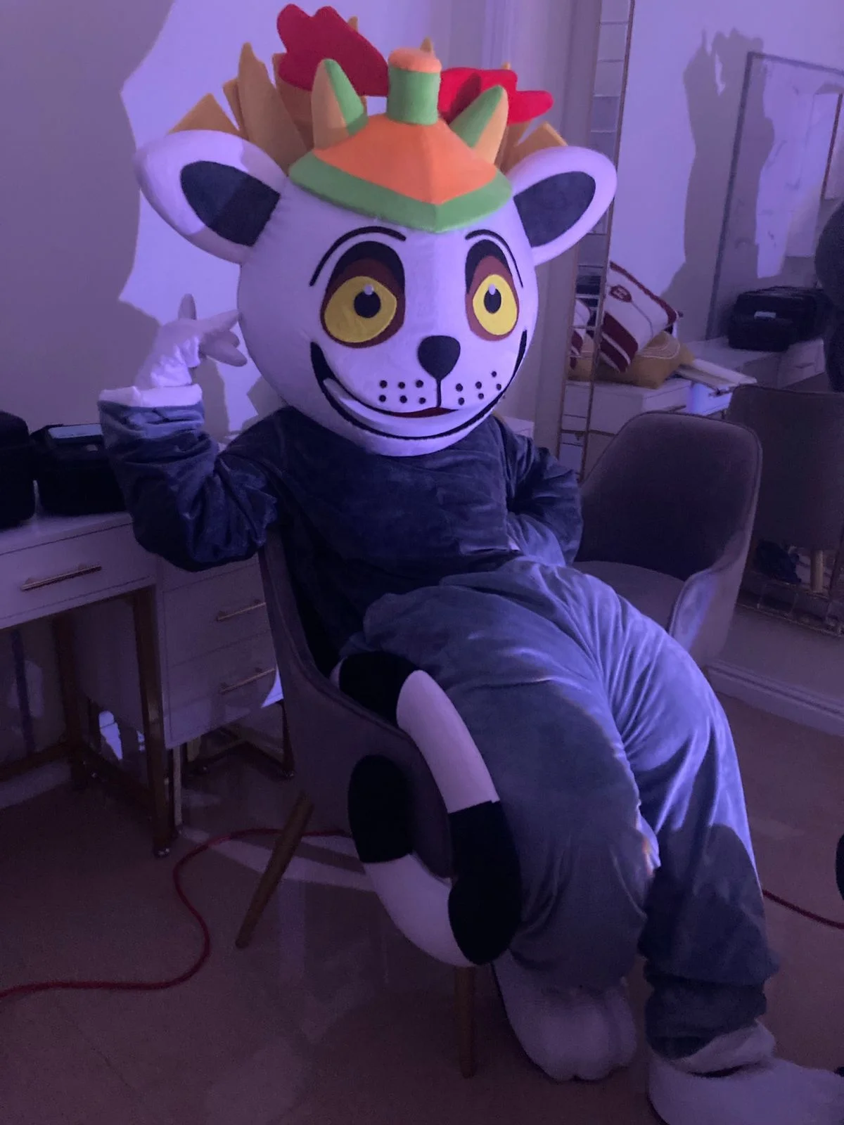 An application scenario or product detail of king julien costume - Image 19