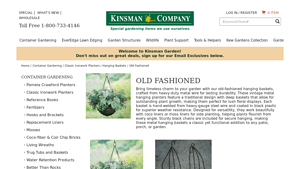 Kinsman Garden - Classic Hanging Baskets