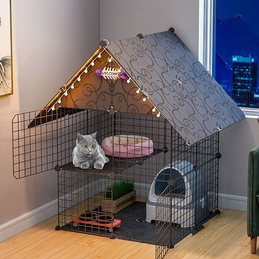 An application scenario or product detail of kittens escape cage pet store china - Image 19