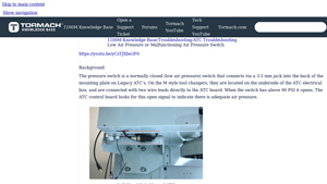 Tormach - Pressure Switch