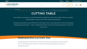Kongsberg - Kiss Cutting Solutions