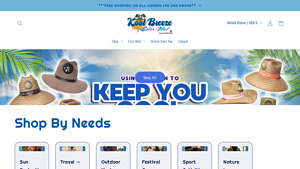 Kool Breeze Solar Hats - Versatile Sun Protection Headwear