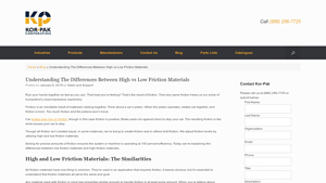 Kor-Pak - Friction Materials