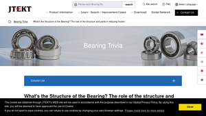 Koyo - Bearings Structure Components