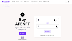 Screenshot of Buy APENFT - The guide to buying NFT today.