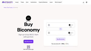 Screenshot of Buy Biconomy - The guide to buying BICO today. - Kraken