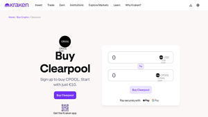 Screenshot of Buy Clearpool - The guide to buying CPOOL today. - Kraken