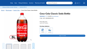Coca-Cola - Classic Soda Bottle