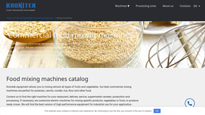 Kronitek - Commercial Food Mixers