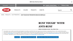 Krylon® - Rust Tough® Brush-On Metallic