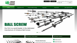 KSS JAPAN - Miniature Ball Screws and Actuators
