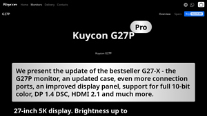 Kuycon - G27P 27-inch 5K Monitor