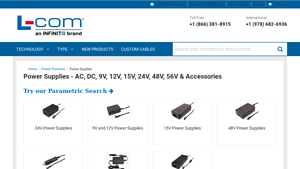 L-com - Power Supplies & Accessories