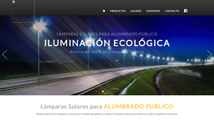 Lámparas Solares - Alumbrado Público y Urbano