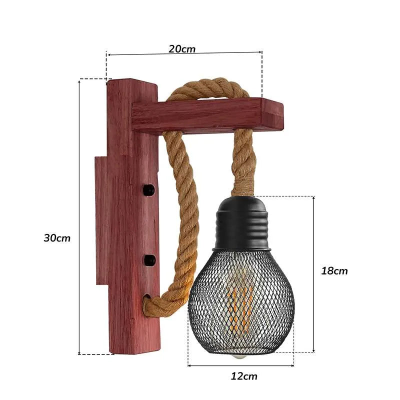 An application scenario or product detail of lampe holzast seil - Image 21