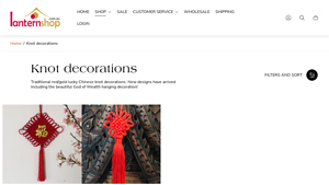 Lantern Shop - Lucky Chinese Knot Decorations