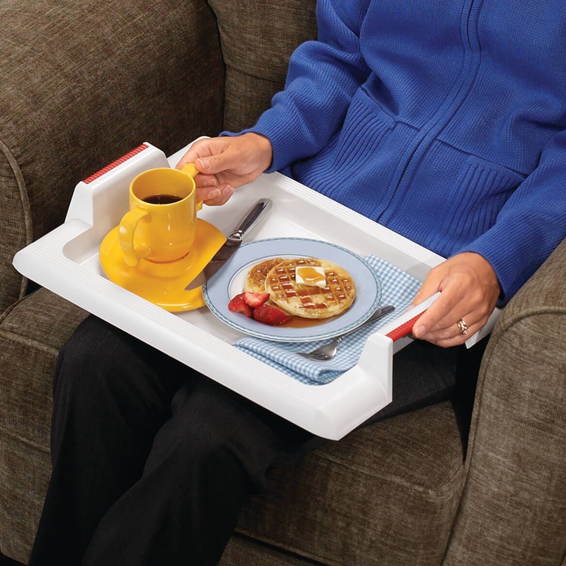 An application scenario or product detail of lap trays for eating - Image 9