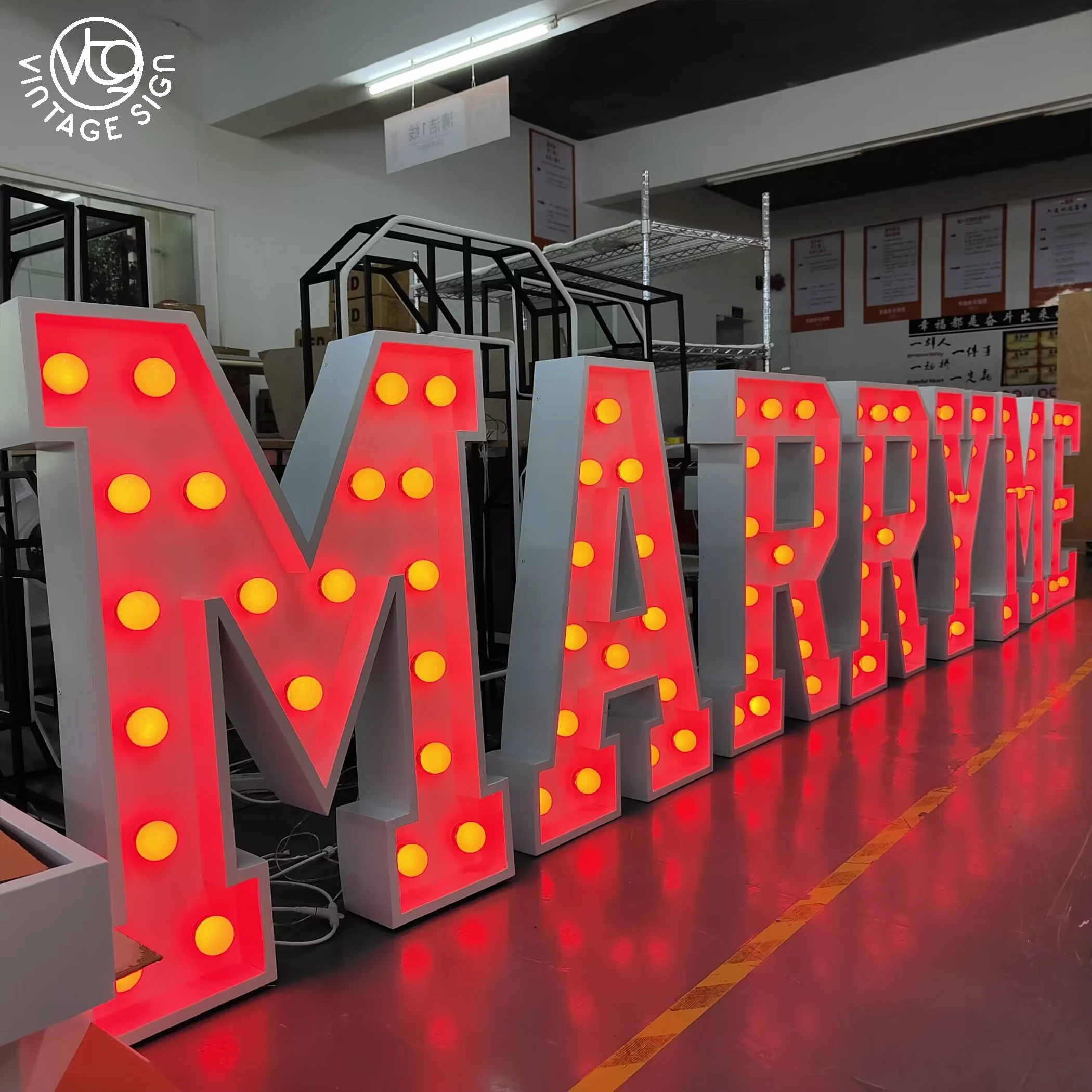 An application scenario or product detail of large light up letters - Image 13