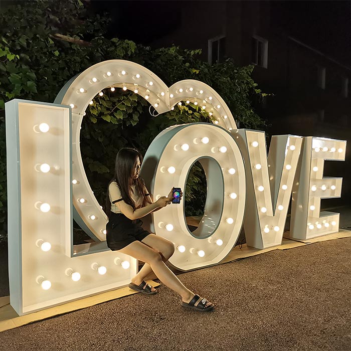 An application scenario or product detail of large light up letters - Image 19