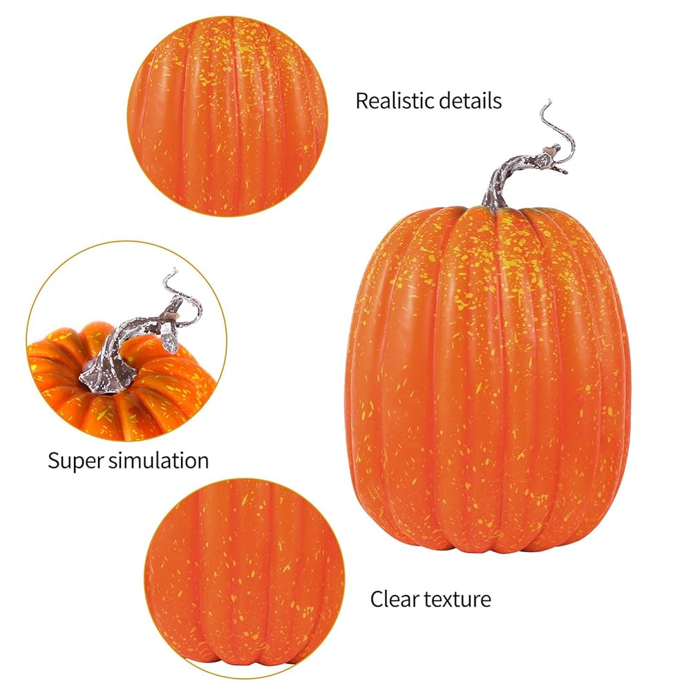 An application scenario or product detail of large plastic pumpkins - Image 13