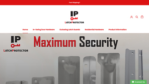 Latch Protector - Latch Guards for Out-Swinging Doors