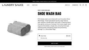 Laundry Sauce - Shoe Wash Bag