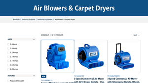 Lavex - 3-Speed Mini Air Mover
