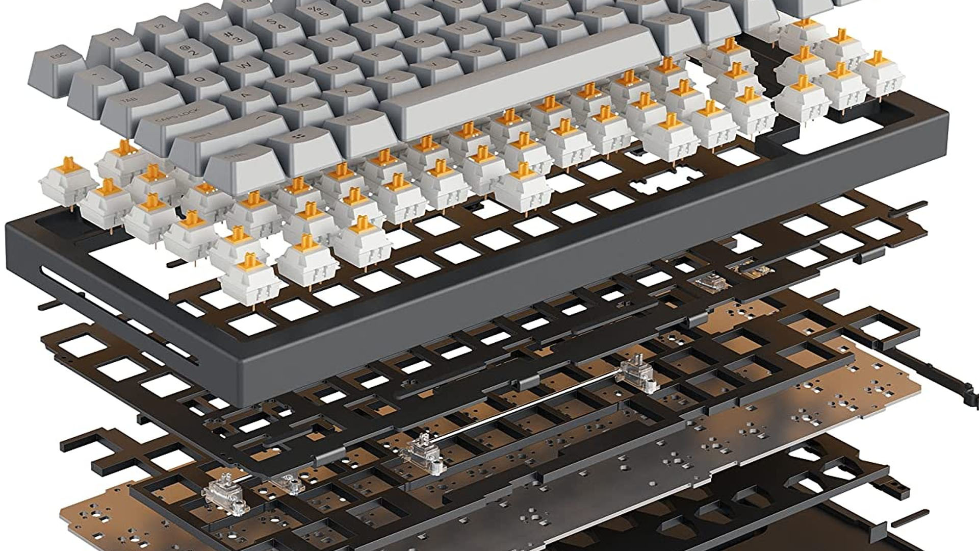 An application scenario or product detail of layers of a keyboard - Image 7