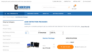 Anderson Manufacturing - Leak Detection Packages