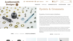 Leathersmith Designs - Eyelets and Grommets