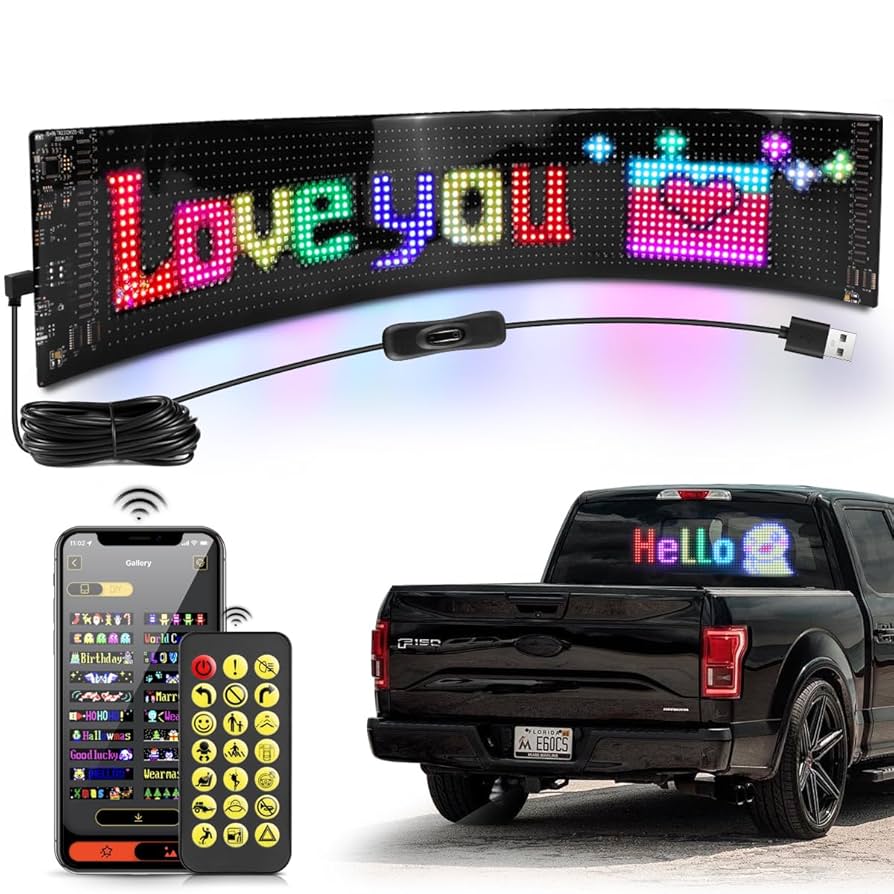 An application scenario or product detail of led car sign - Image 5