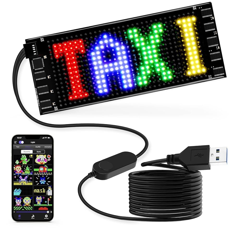 An application scenario or product detail of led car sign - Image 9