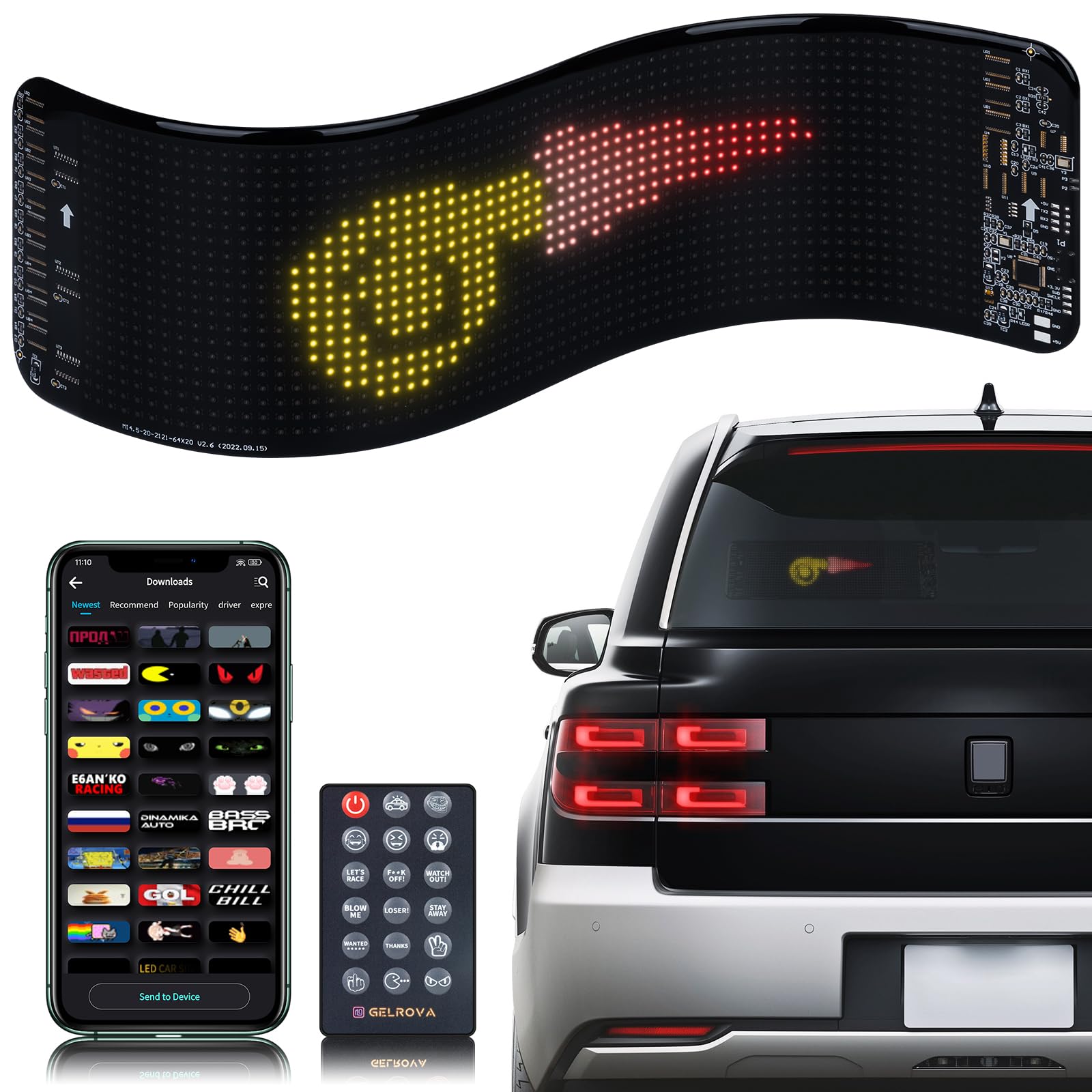 An application scenario or product detail of led car sign - Image 10