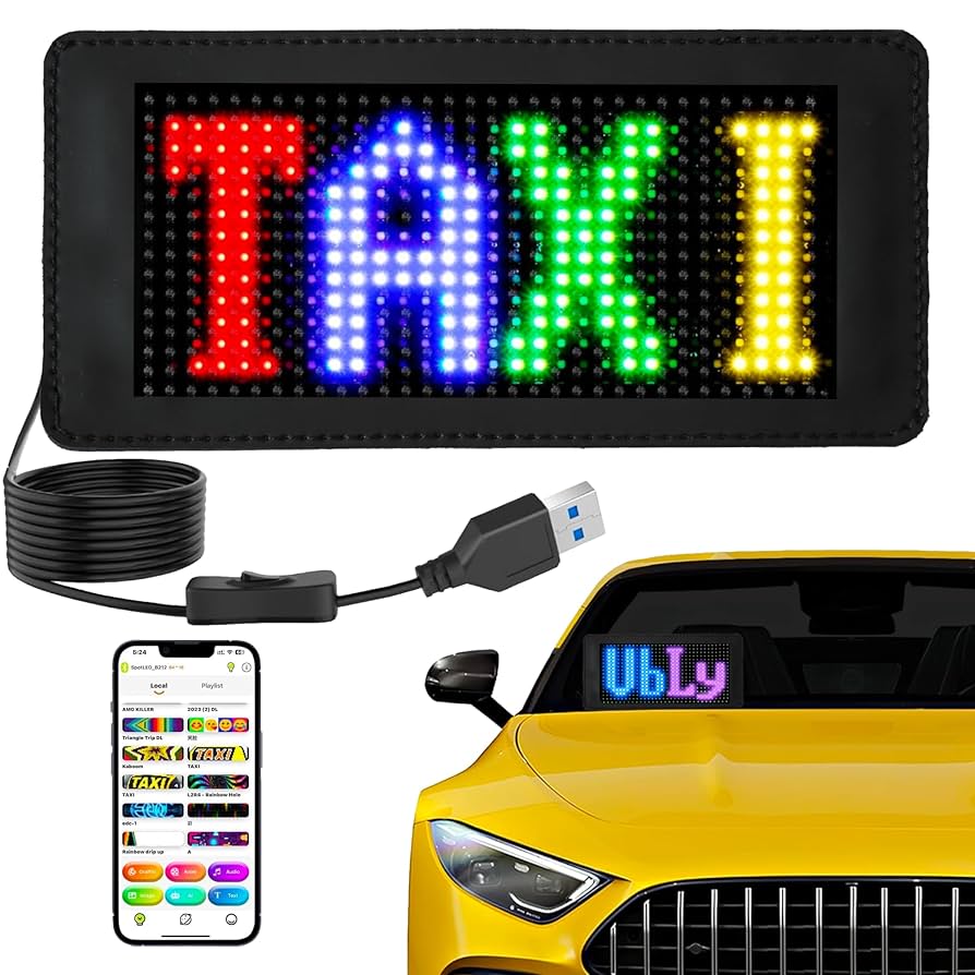 An application scenario or product detail of led car sign - Image 13