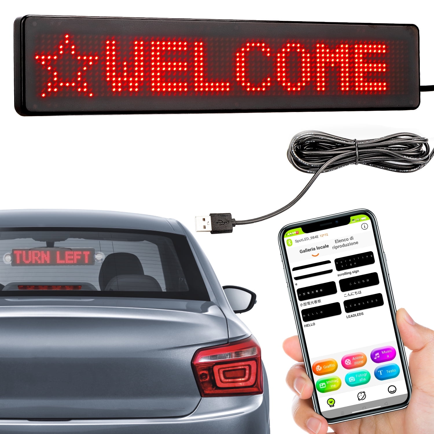An application scenario or product detail of led car sign - Image 15