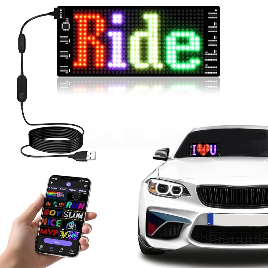 An application scenario or product detail of led car sign - Image 23
