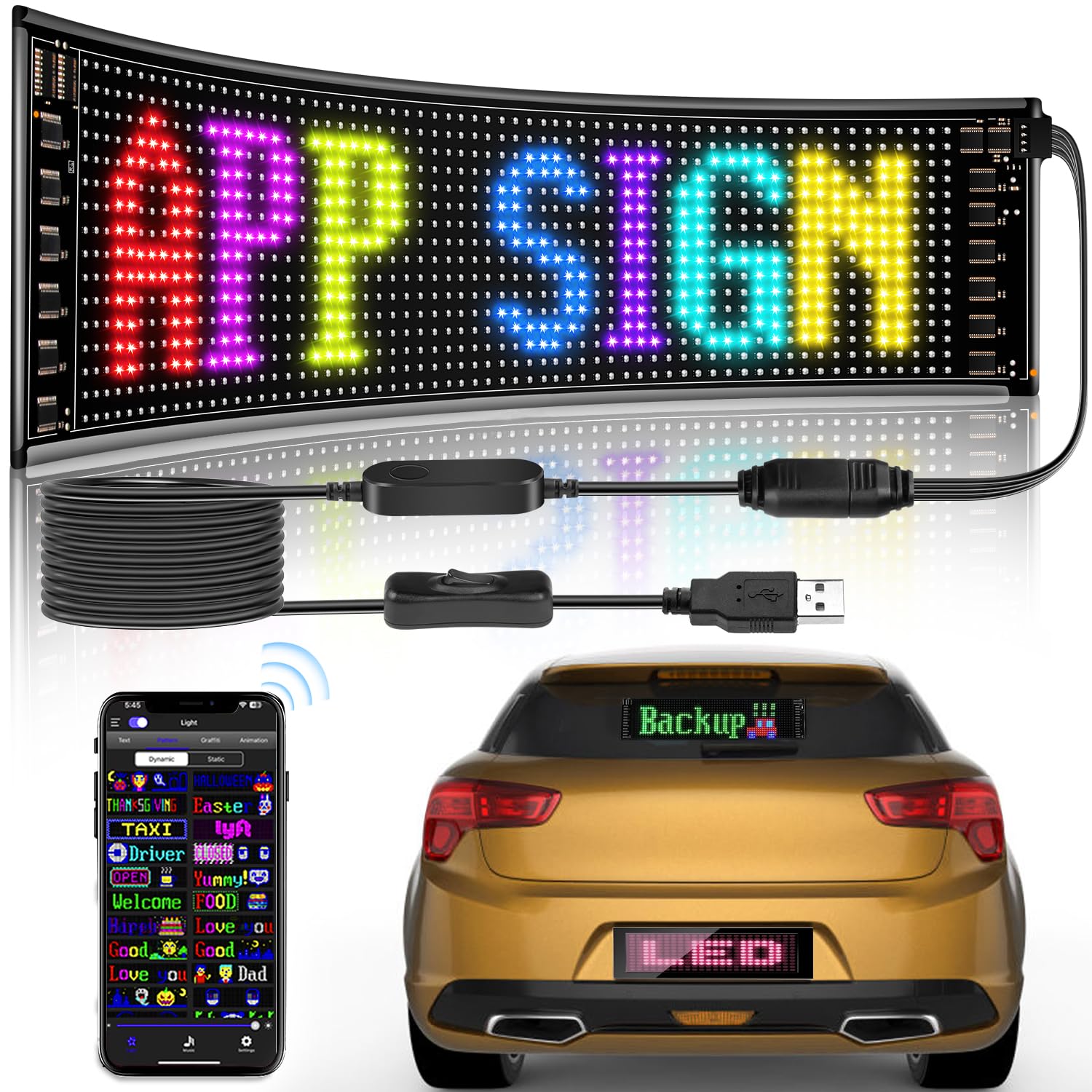 Featured image for the led car sign guide