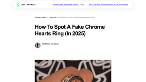 Chrome Hearts - Forever 2003 Ring