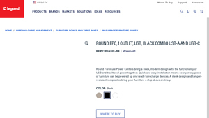Legrand - ROUND FPC USB Power Outlet
