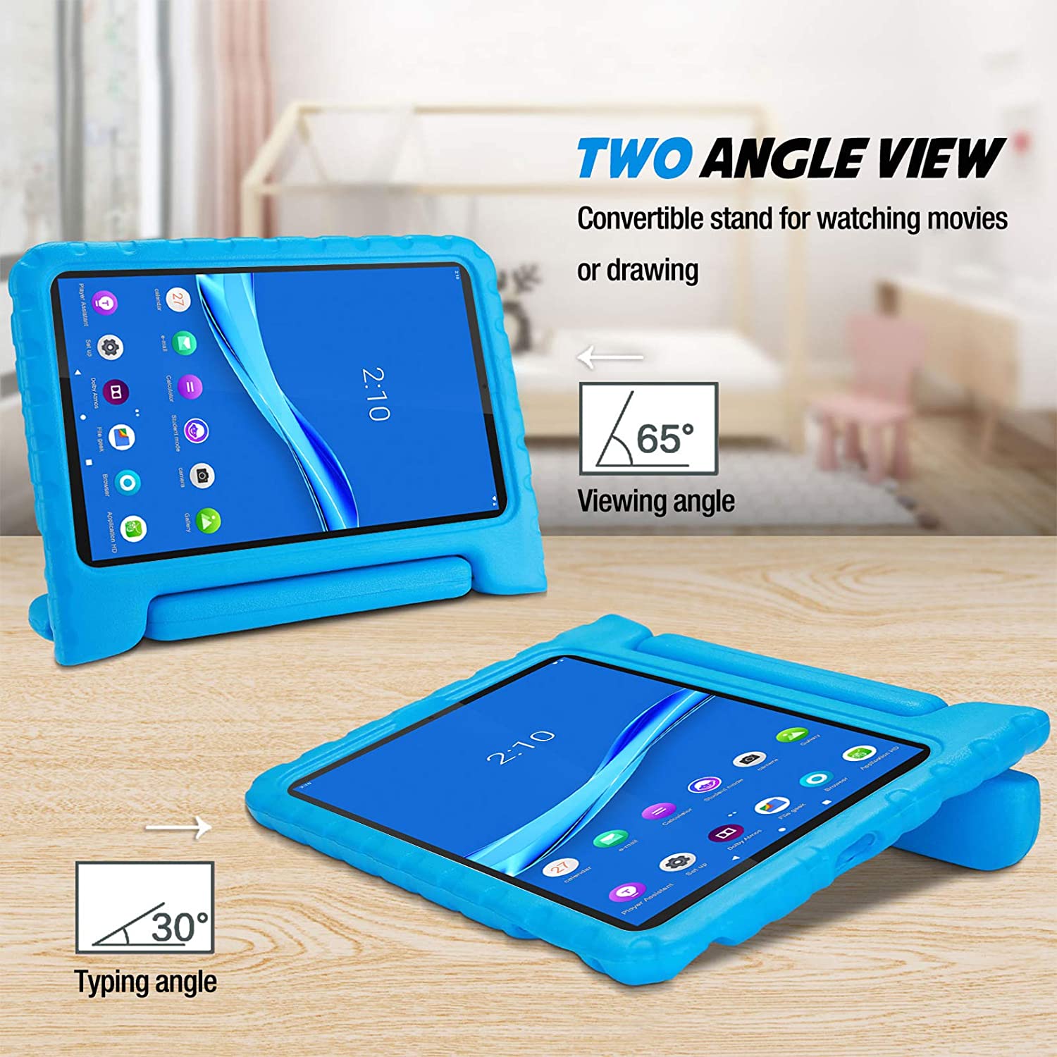 An application scenario or product detail of lenovo k10 dark blue case tpu - Image 14