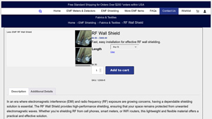 Less EMF - RF Wall Shield