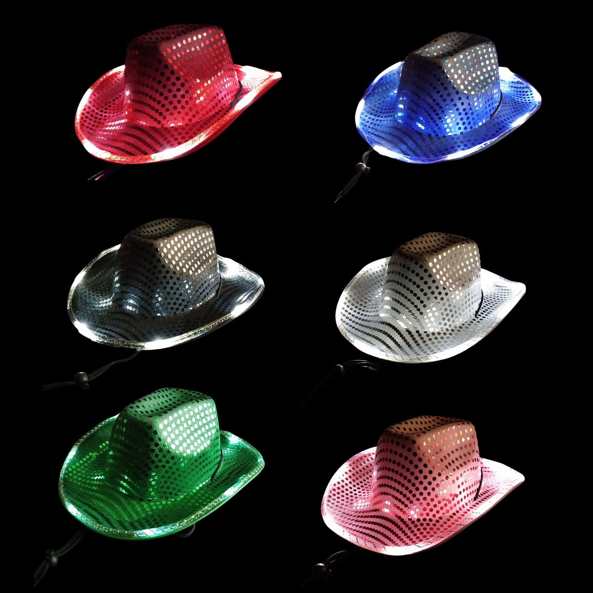 An application scenario or product detail of light up cowboy hat - Image 6