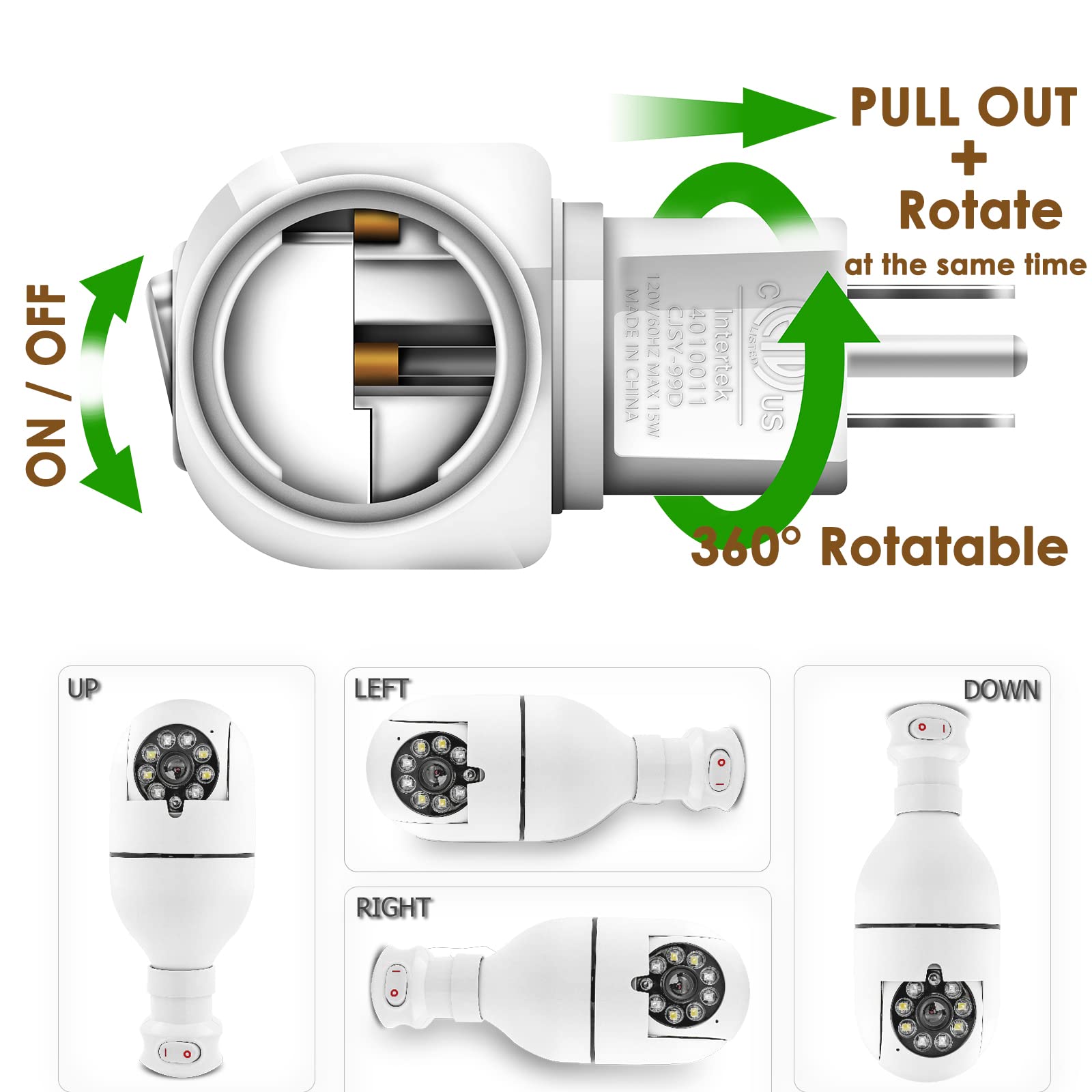 An application scenario or product detail of lighting squid to bulb socket - Image 7