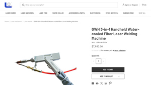 LightObject - GWH 3-in-1 Handheld Fiber Laser Welding Machine