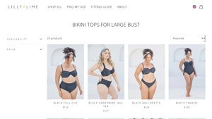 Lilly & Lime - Supportive Swimwear for D Cup and Up