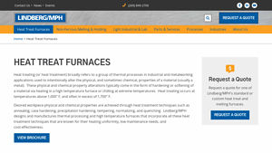 Lindberg Furnace - Heat Treat Furnaces