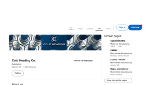 Cold Heading Company - Automotive Solutions