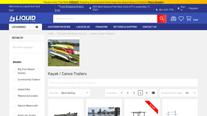 Liquid Surf and Sail - Multi-Sport Trailer